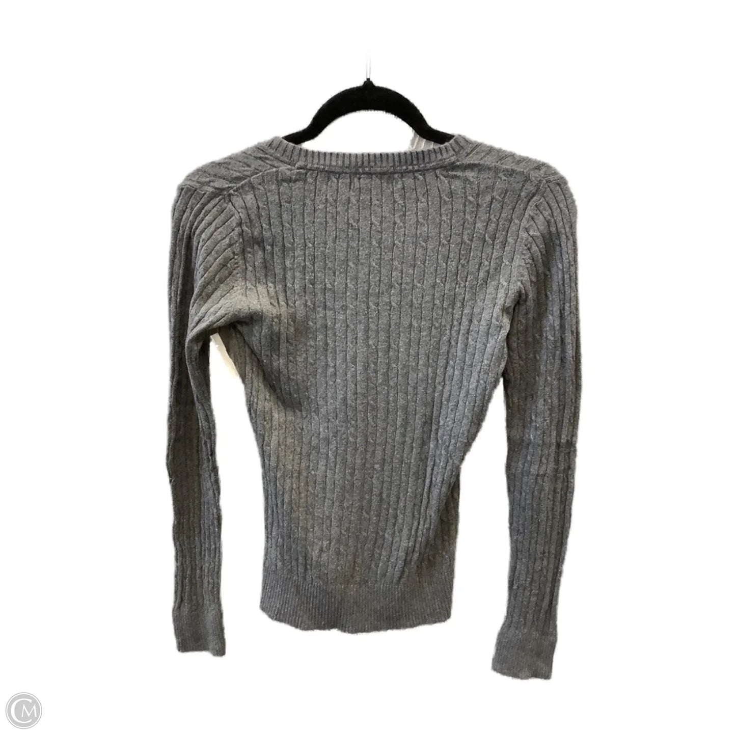 Top Long Sleeve By Merona In Grey, Size: Xs