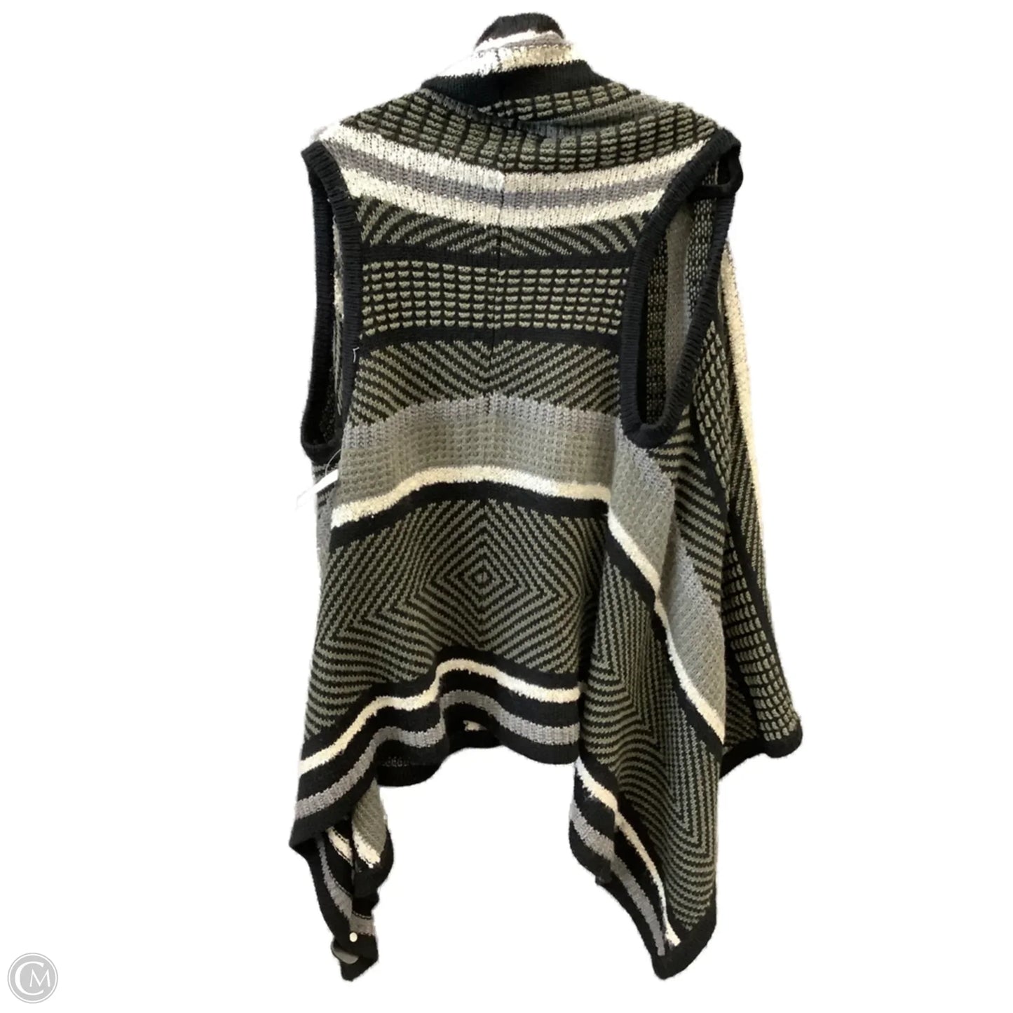 Vest Sweater By Ana In Multi-colored, Size: Xlp