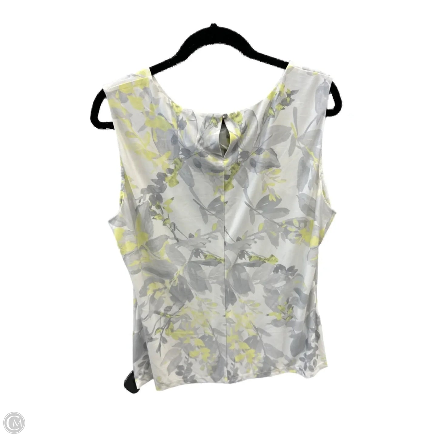 Top Sleeveless By Calvin Klein In Multi-colored, Size: Xl