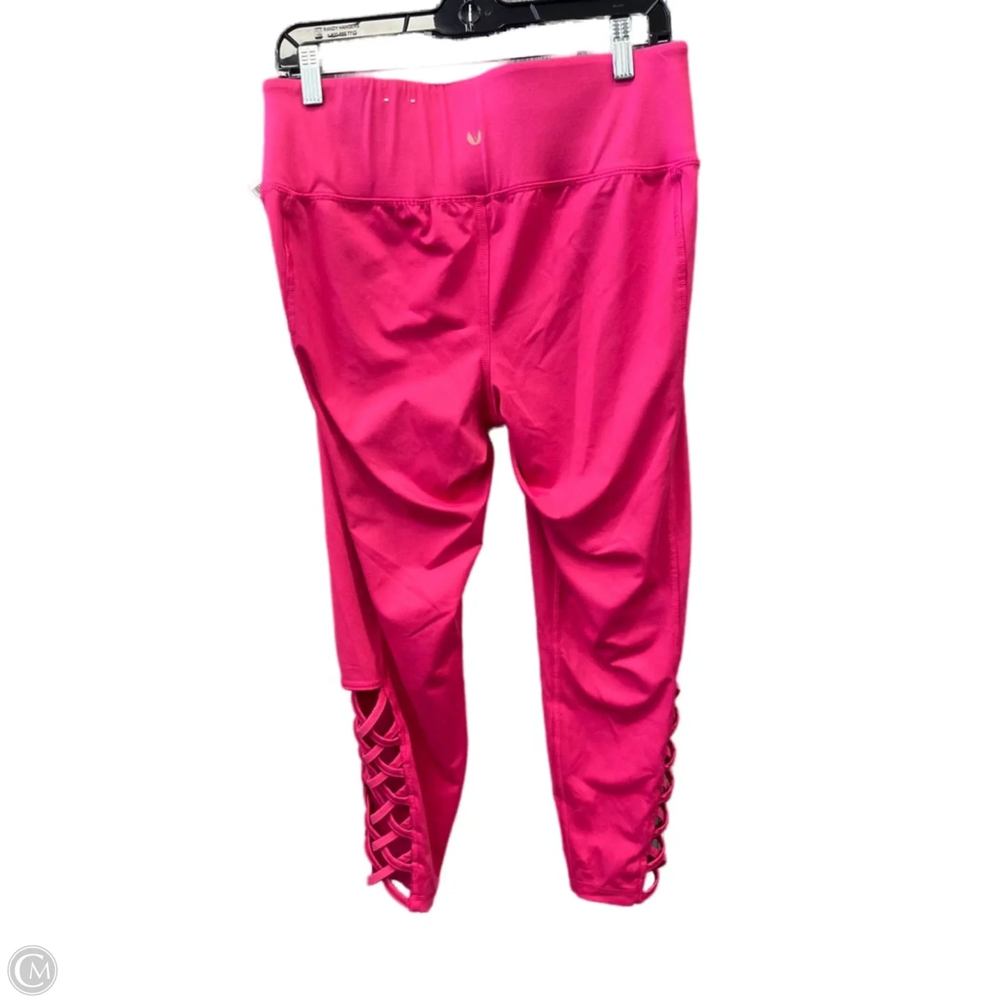 Athletic Capris By Livi Active In Pink, Size: Xl