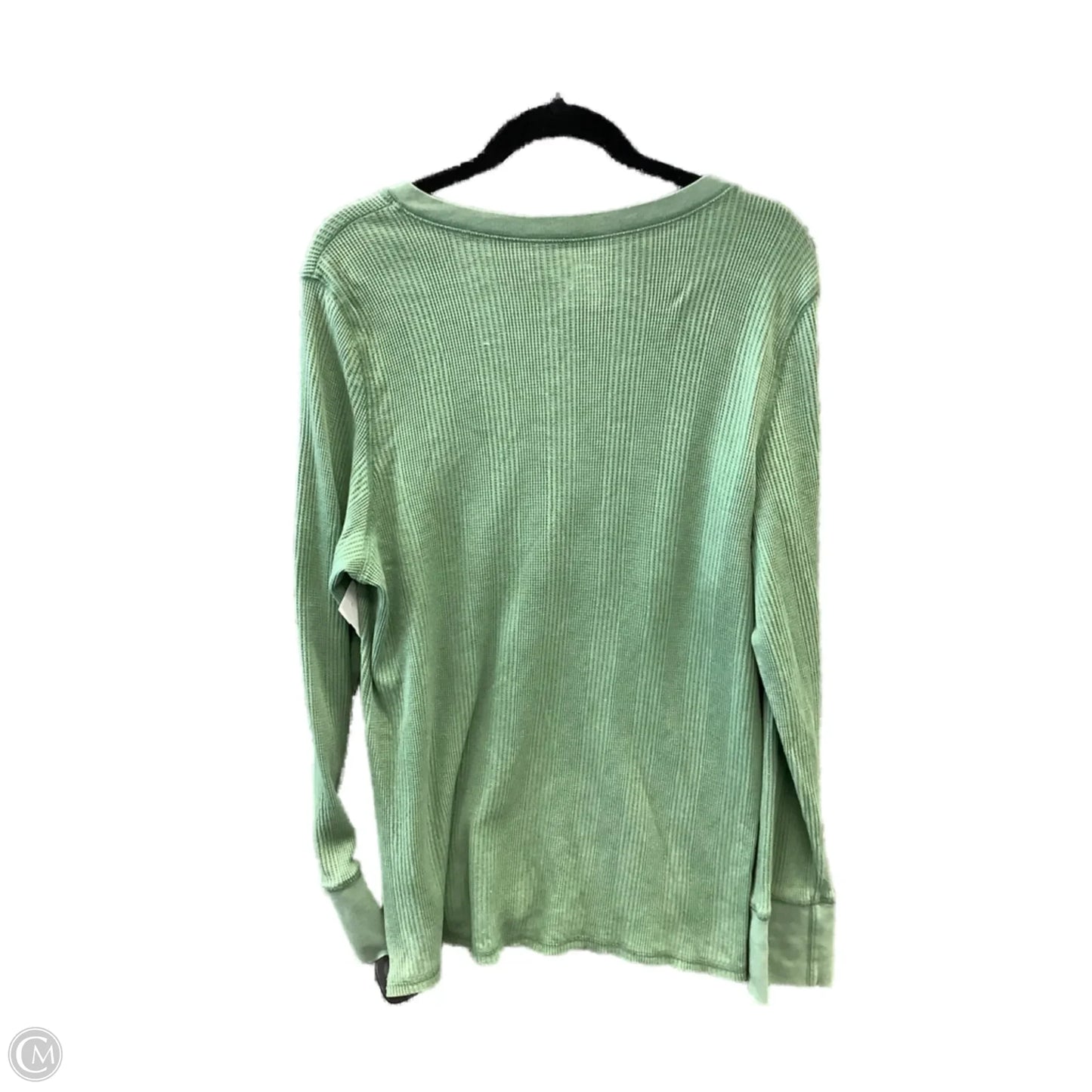 Top Long Sleeve By Aerie In Green, Size: Xxl