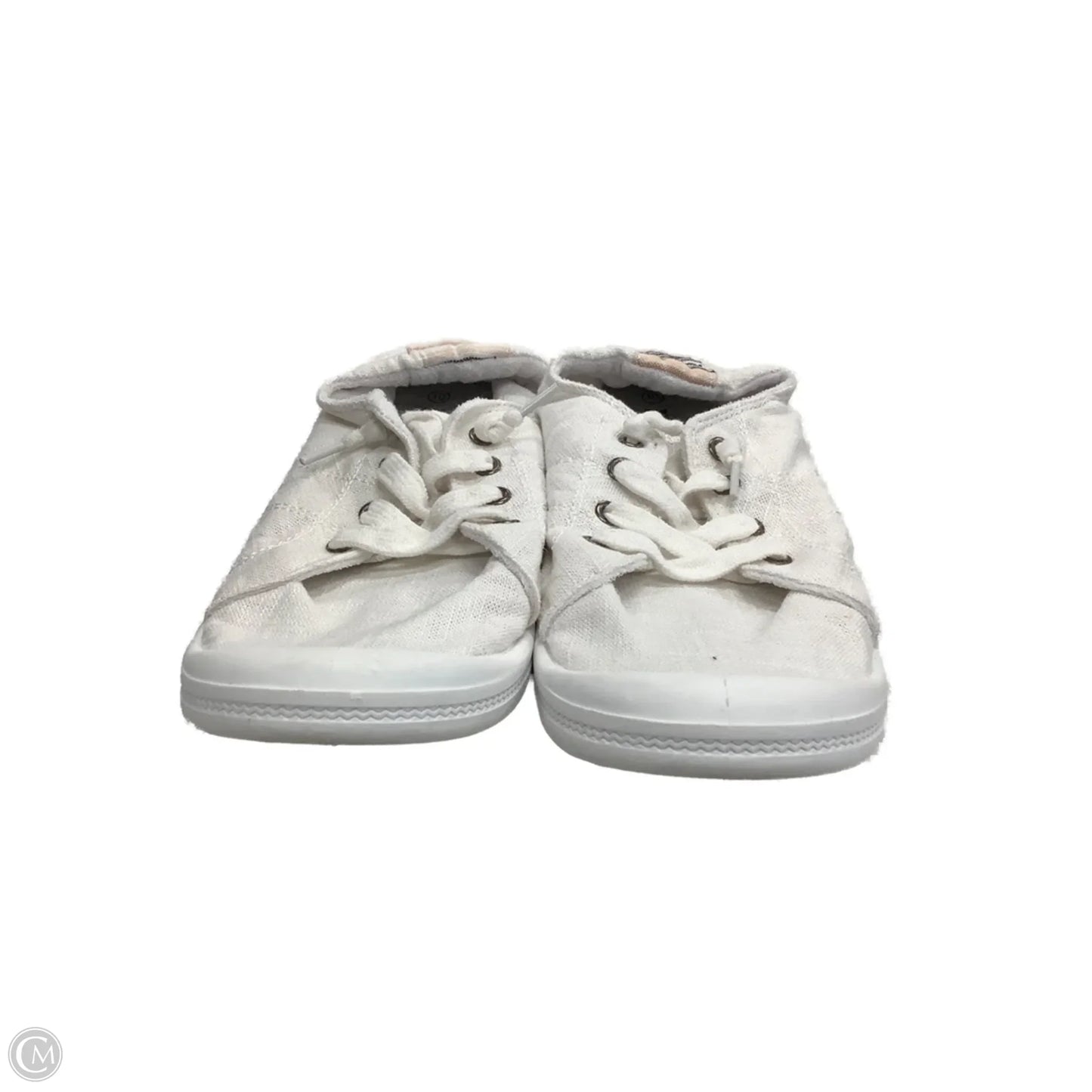 Shoes Flats By Clothes Mentor In White, Size: 10