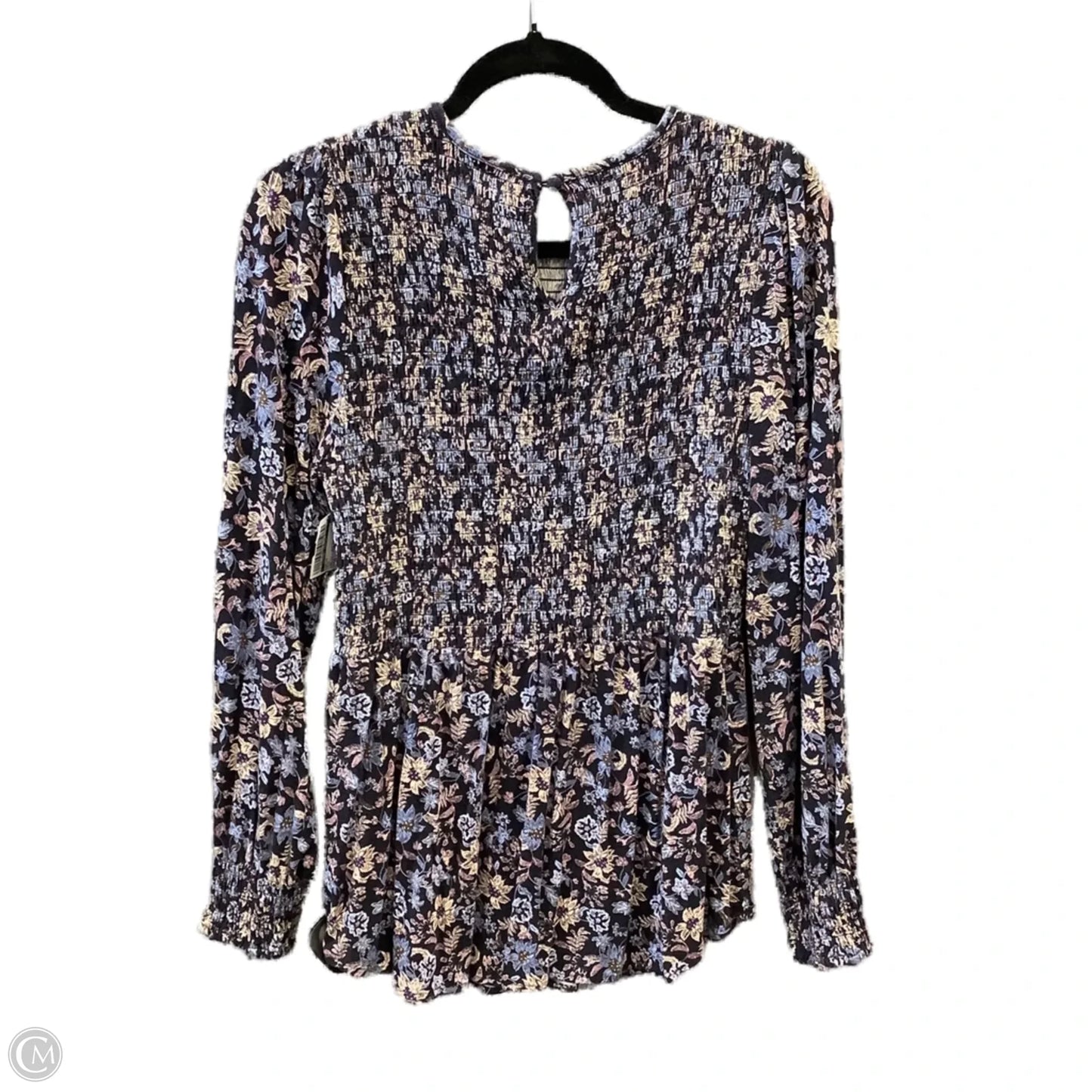 Top Long Sleeve By Clothes Mentor In Blue, Size: M