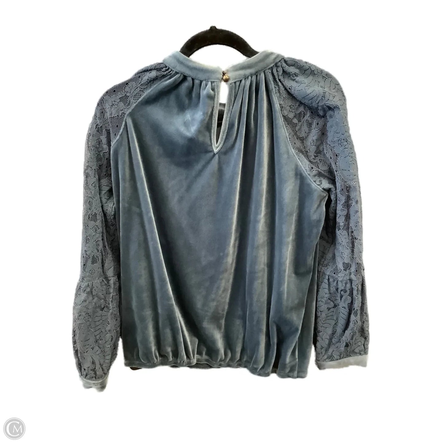 Top Long Sleeve By Clothes Mentor In Blue, Size: M
