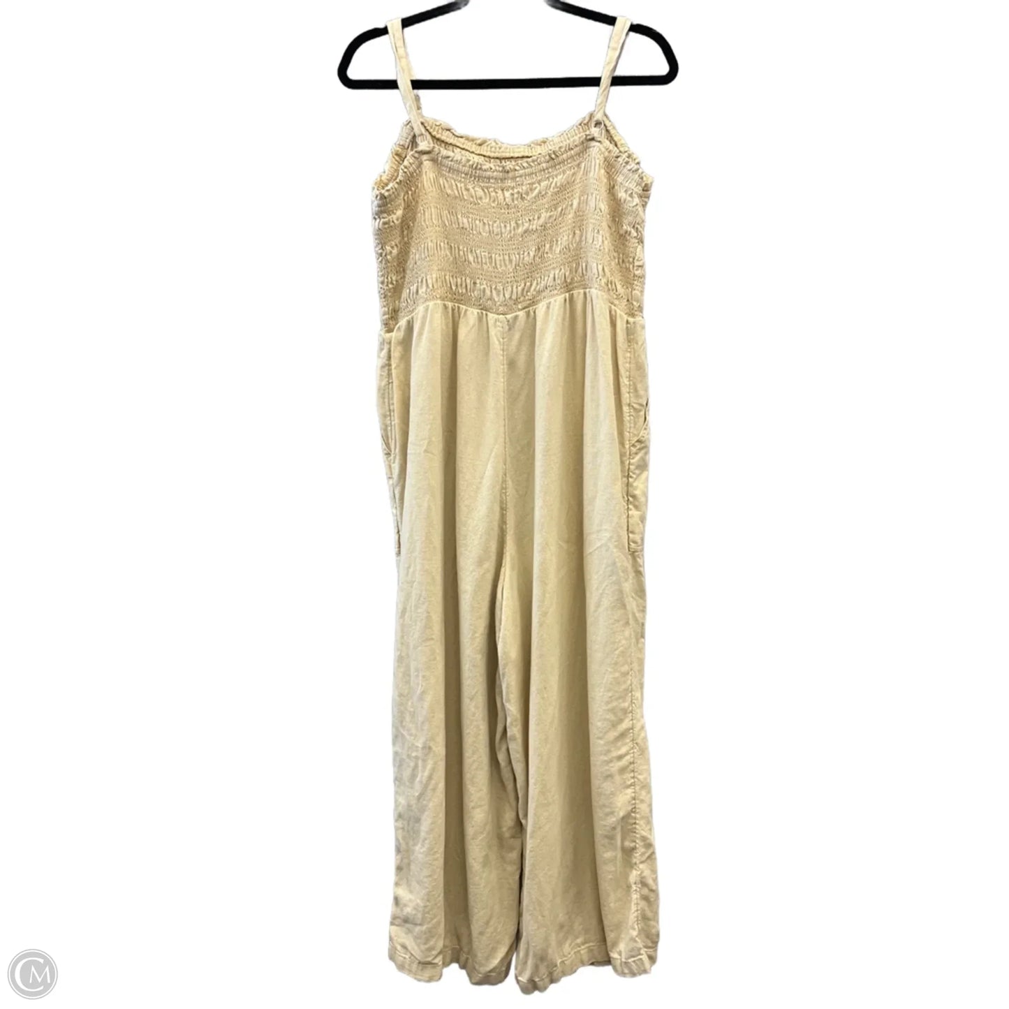 Jumpsuit By Universal Thread In Yellow, Size: Xxl