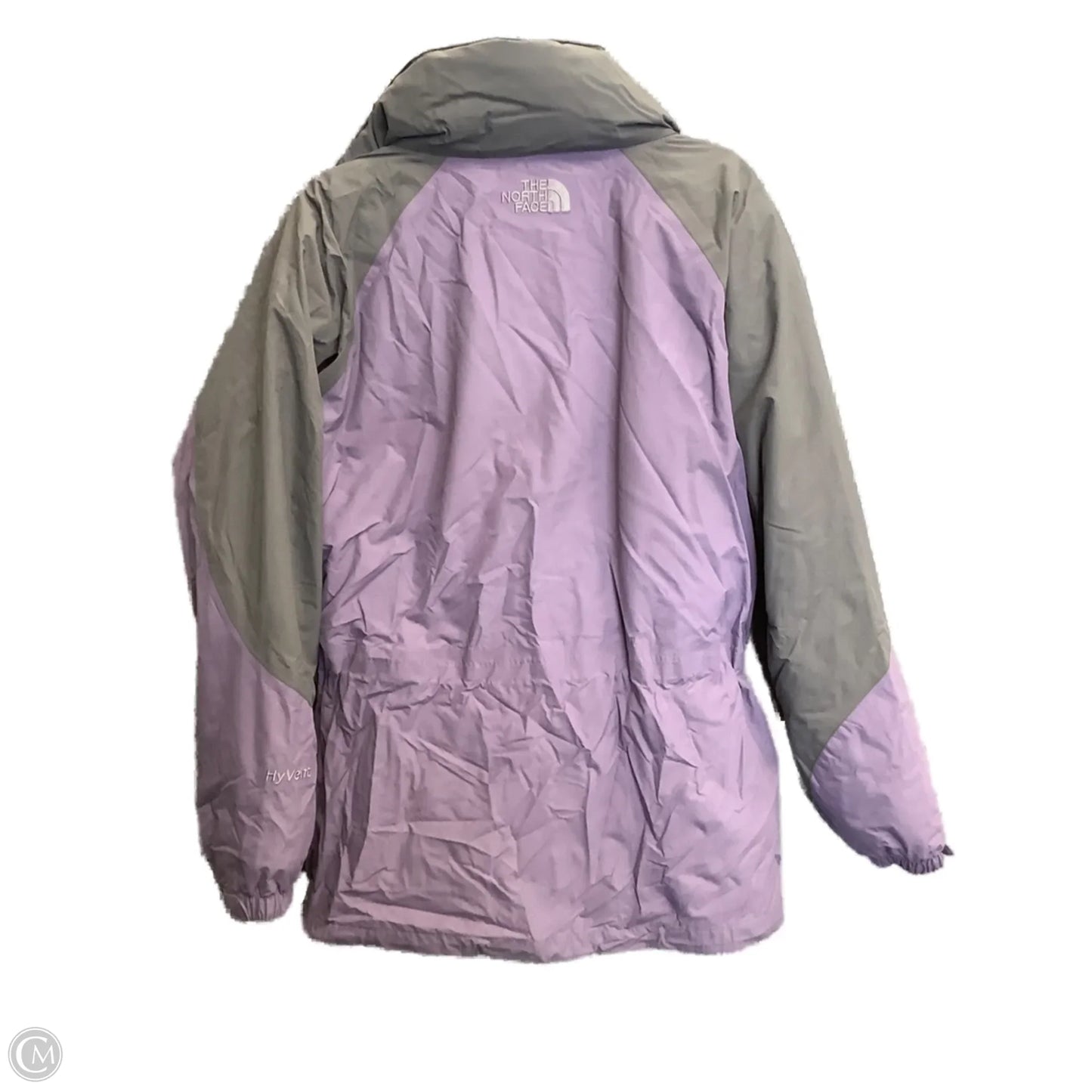 Coat Other By The North Face In Grey & Purple, Size: Xl