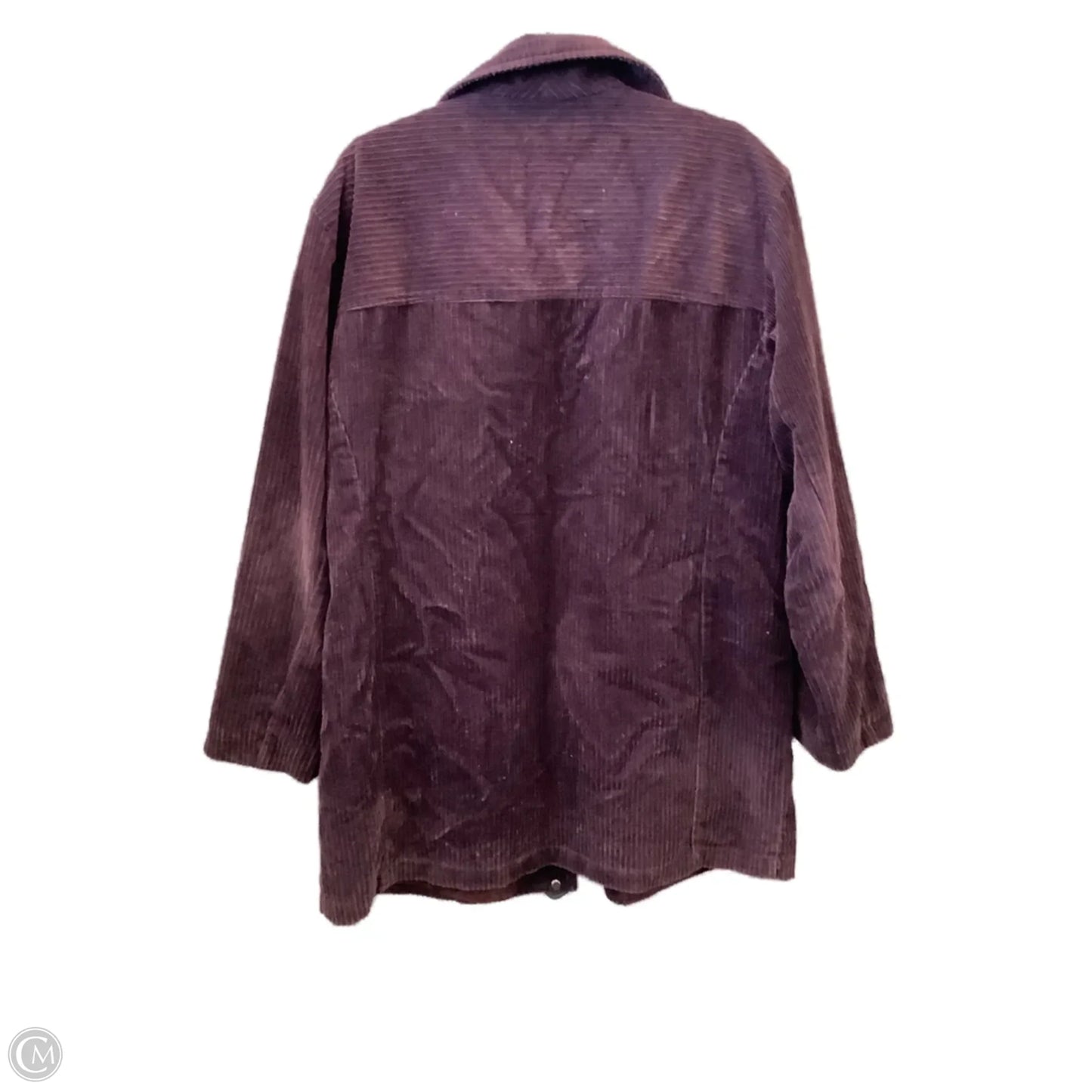 Jacket Other By Elisabeth In Purple, Size: 1x