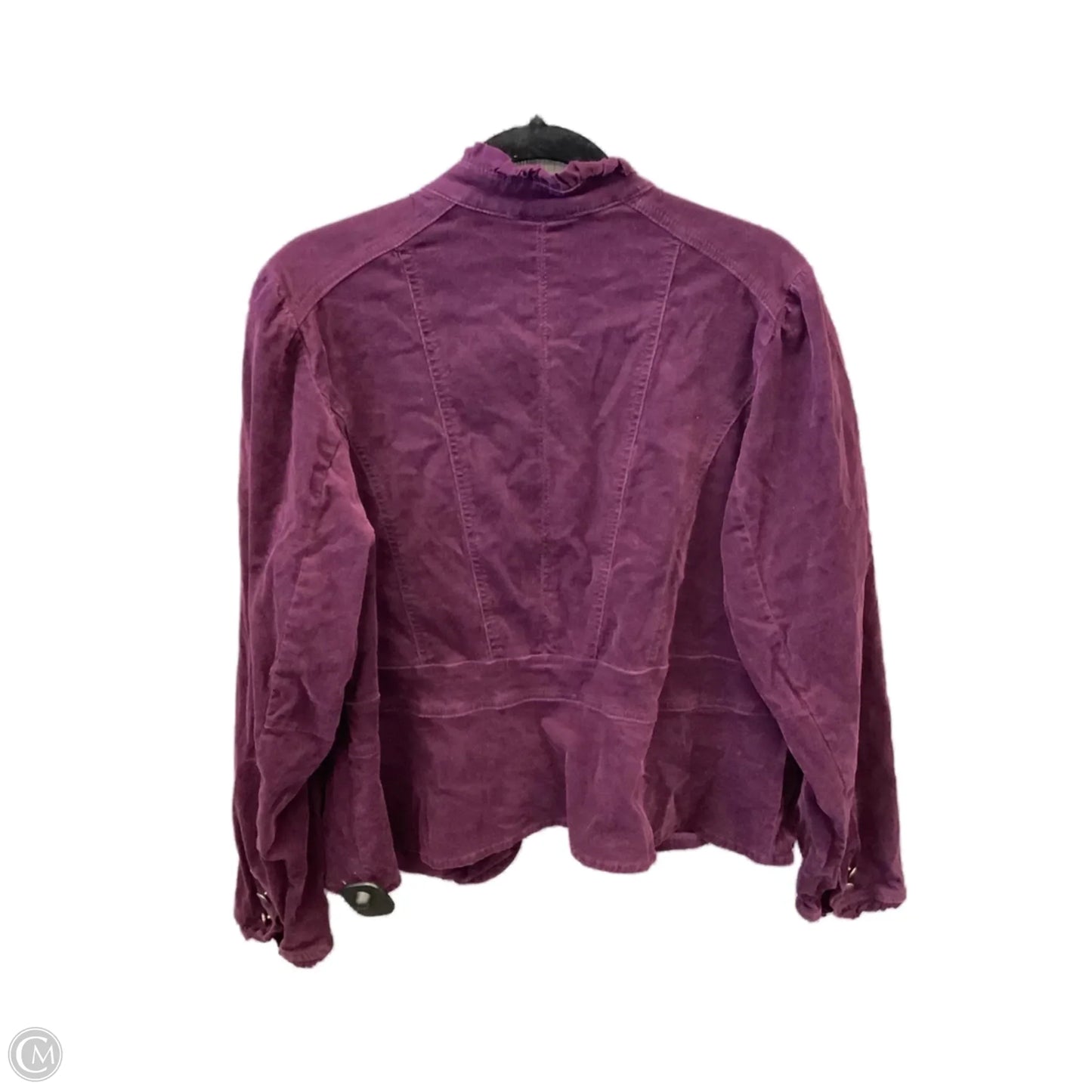 Jacket Other By Lane Bryant In Purple, Size: 1x