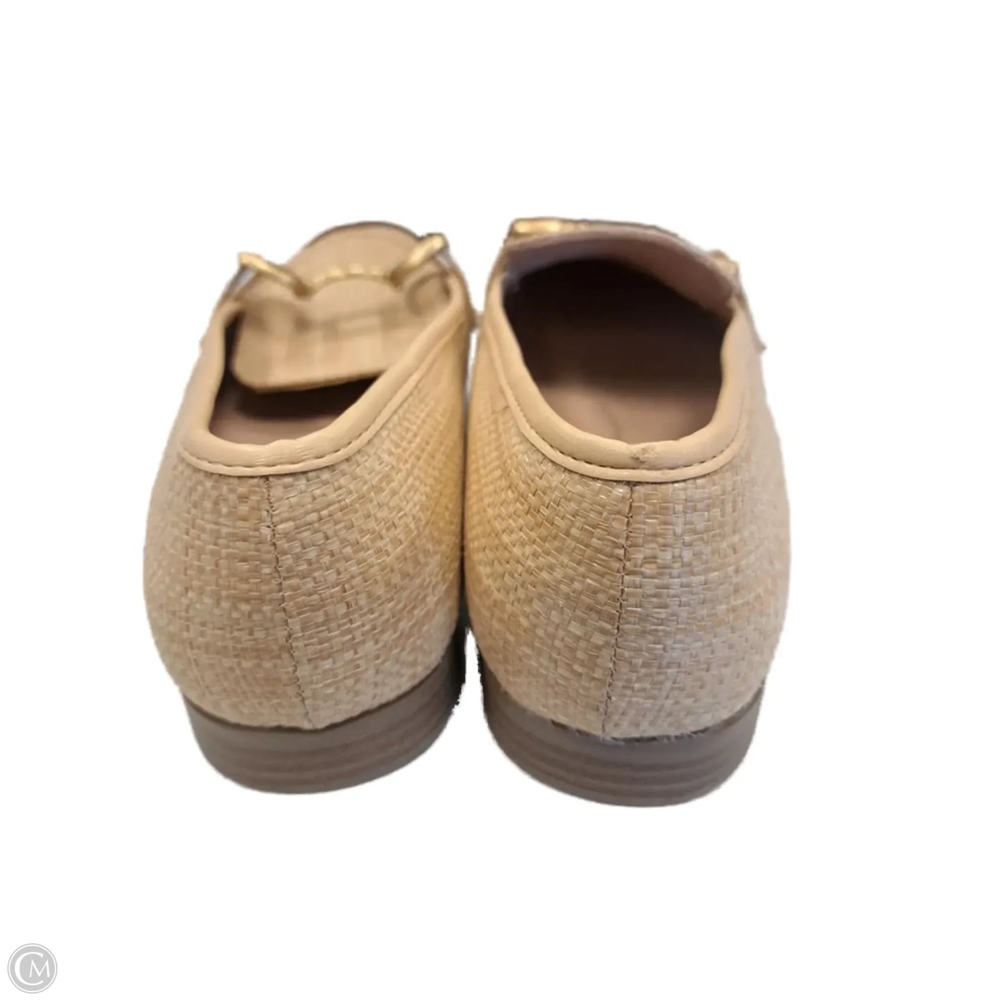 Shoes Flats By Time And Tru In Gold, Size: 11