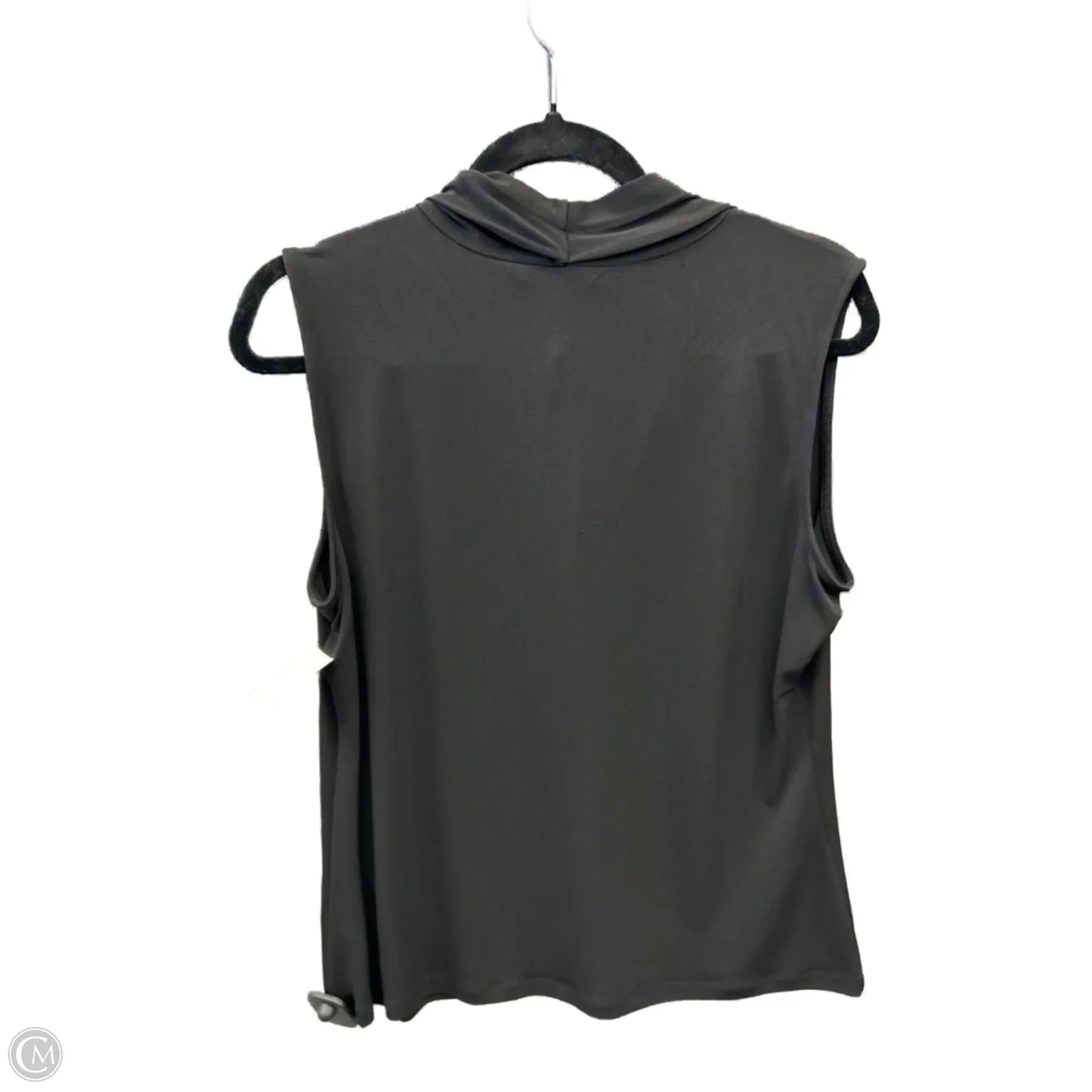 Top Sleeveless By Calvin Klein In Black, Size: L