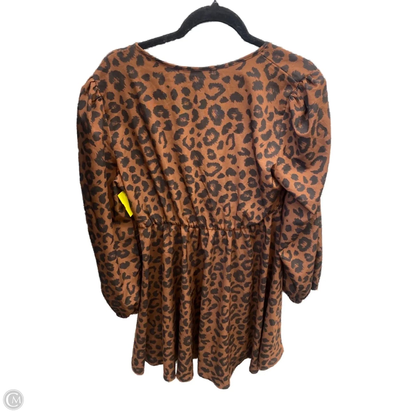 Dress Casual Midi By Shein In Animal Print, Size: L