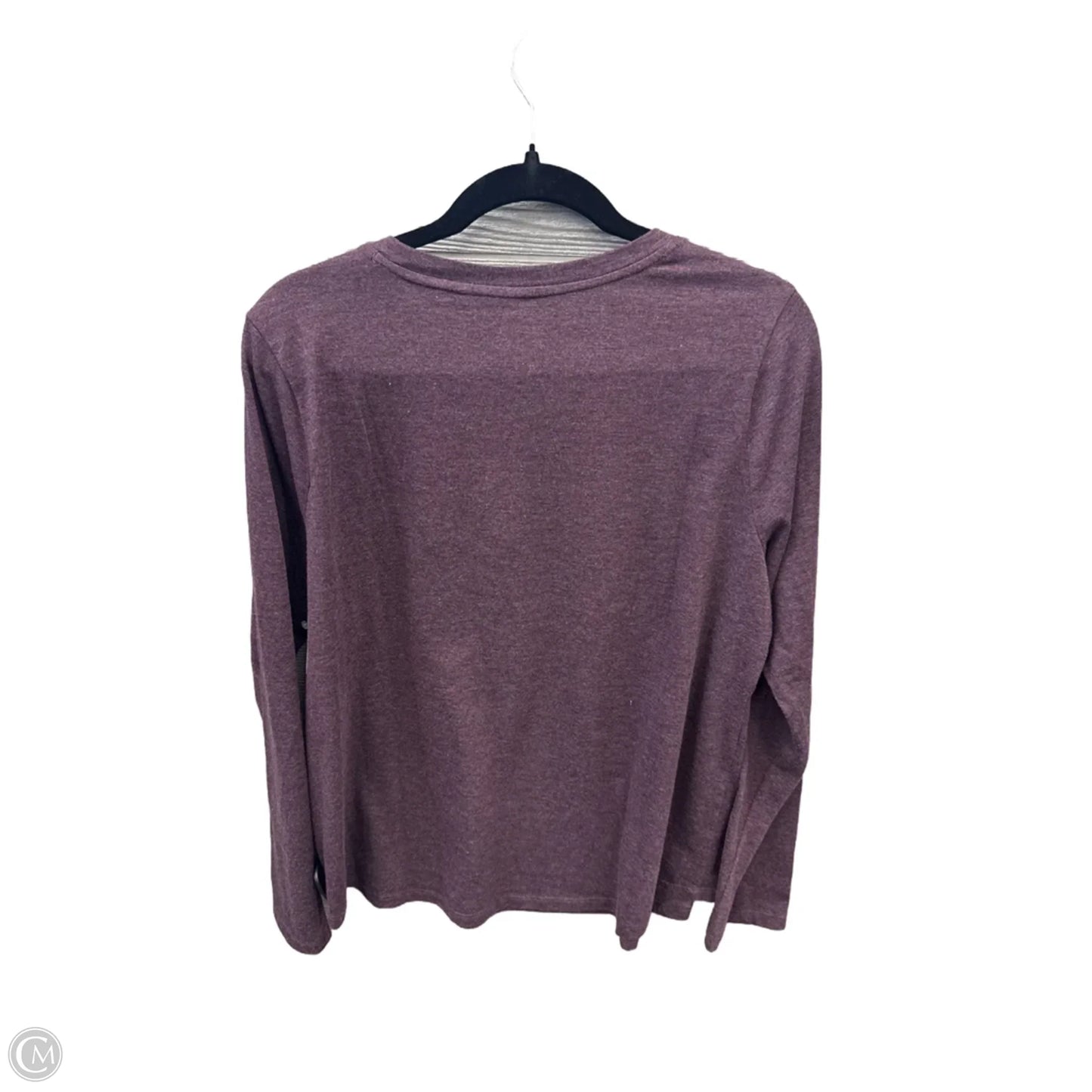 Top Long Sleeve By Sonoma In Purple, Size: Xl