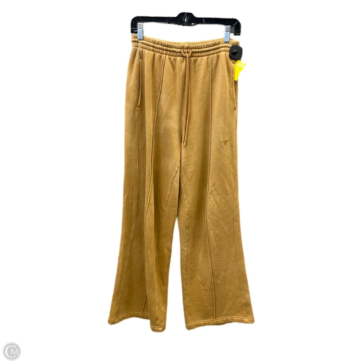 Athletic Pants By Pink In Gold, Size: M