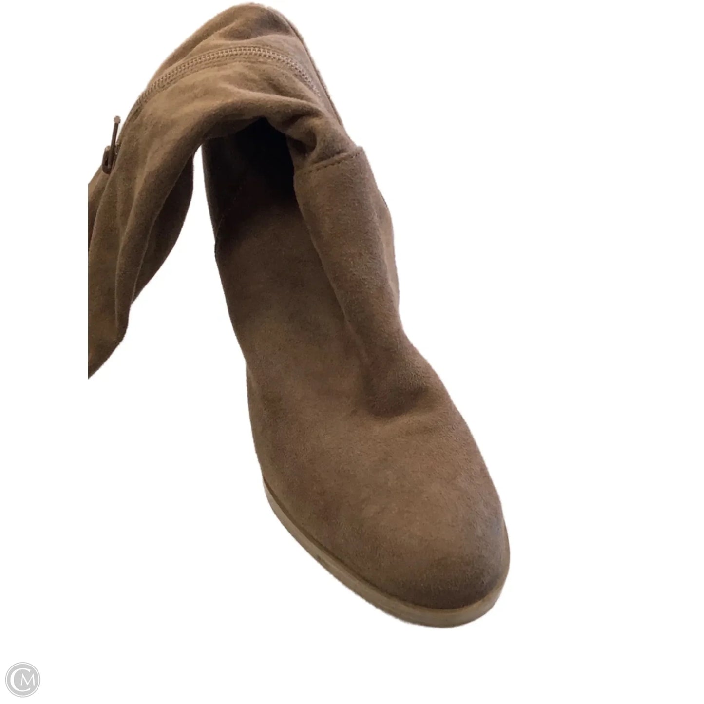 Boots Knee Heels By Wild Diva In Brown, Size: 8