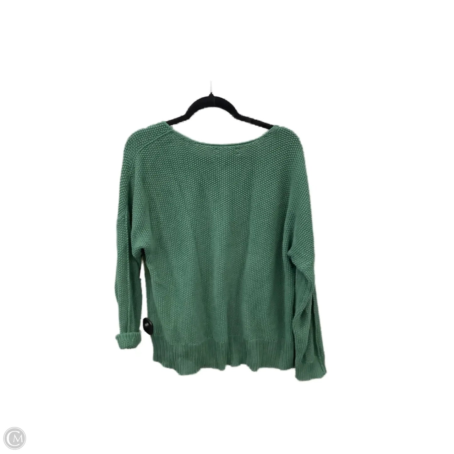 Sweater By Lucky Brand In Green, Size: M