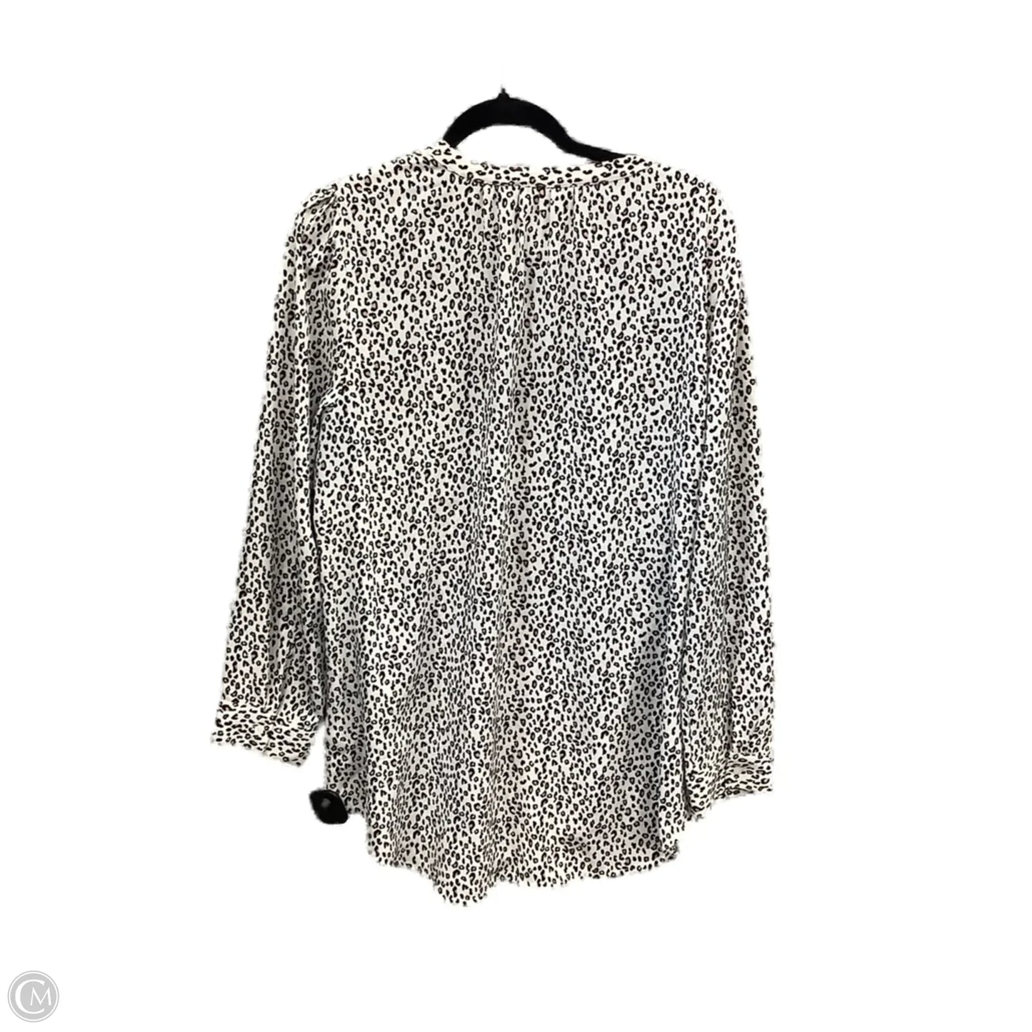 Top Long Sleeve By Apt 9 In Animal Print, Size: Xl