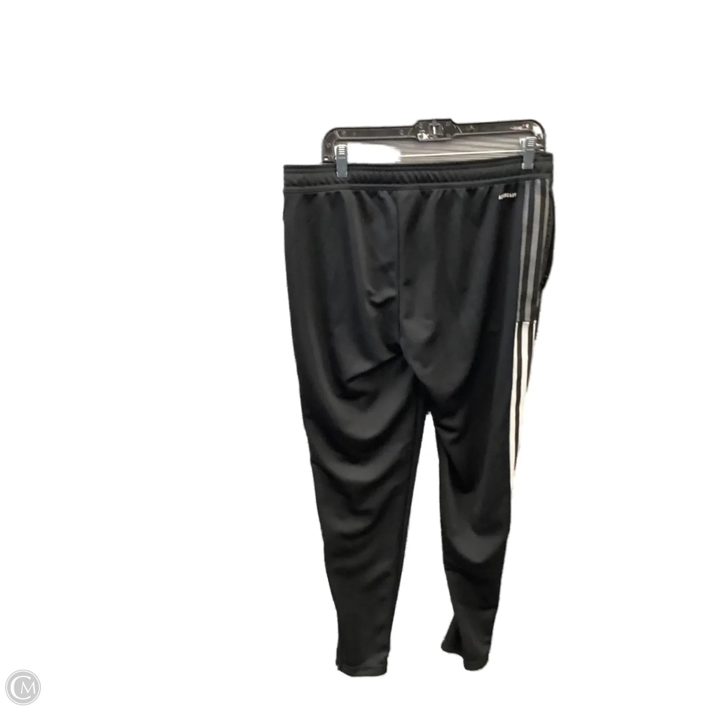 Athletic Pants By Adidas In Black, Size: L