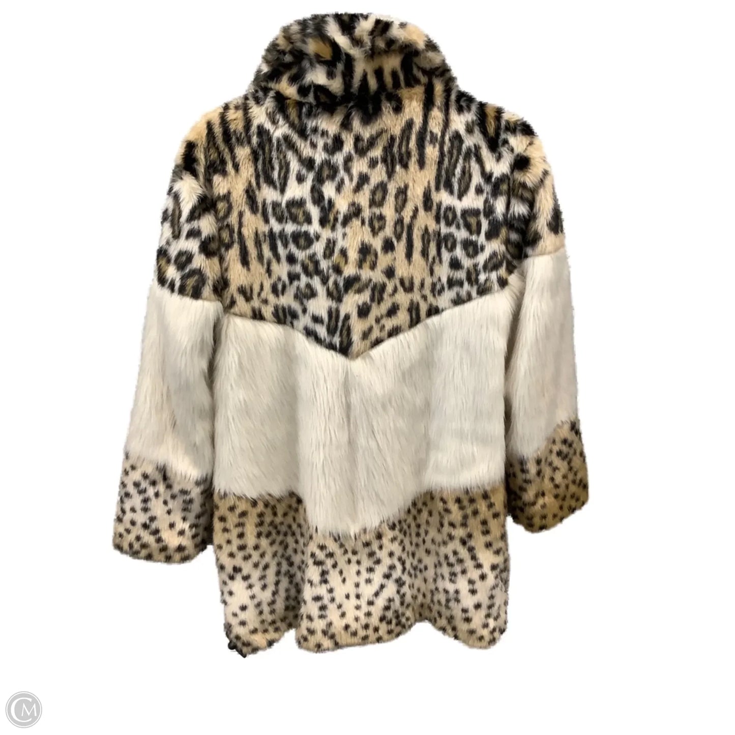 Jacket Faux Fur & Sherpa By Blanknyc In Animal Print, Size: M