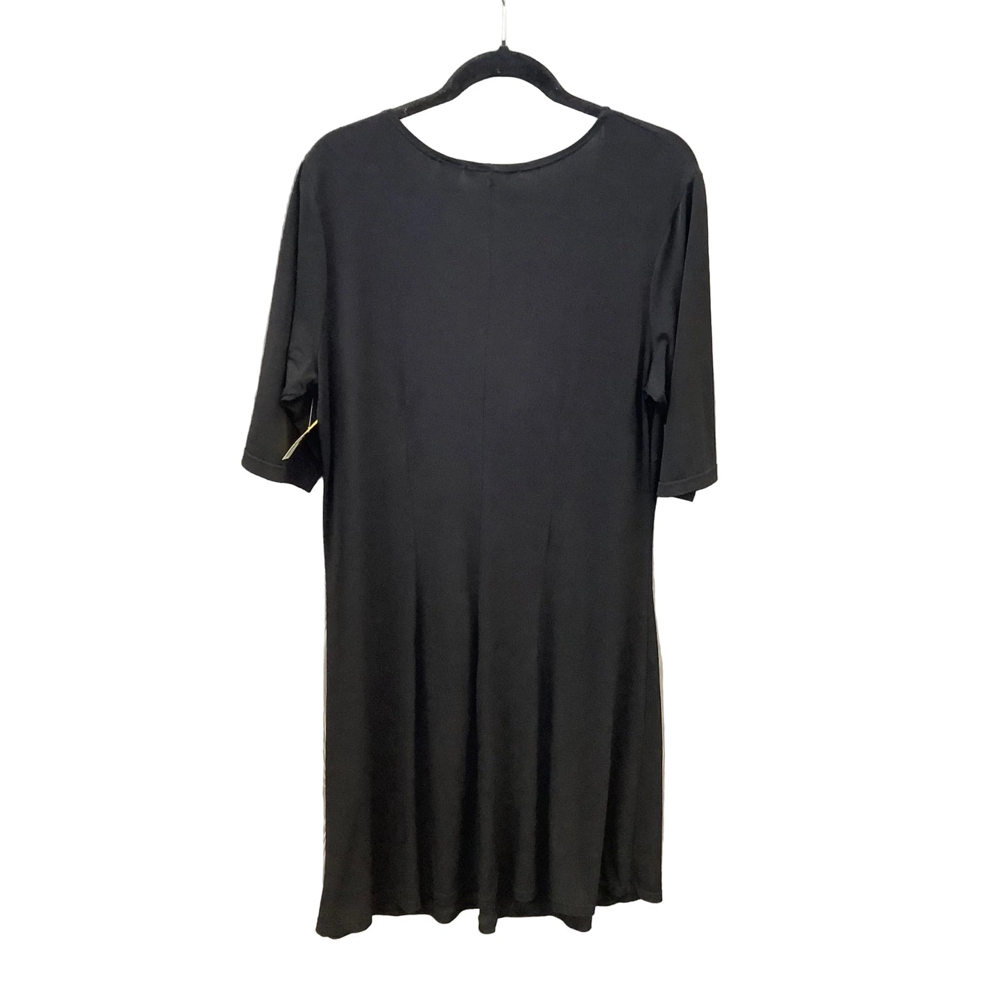 Dress Casual Midi By Ny Collection In Black, Size: 1x