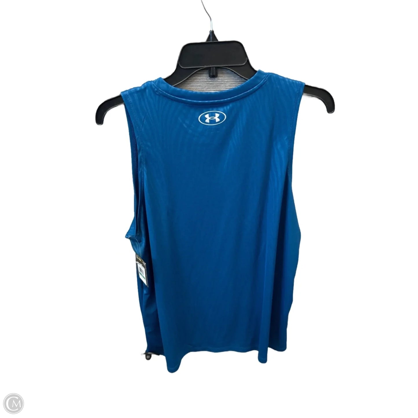Athletic Tank Top By Under Armour In Blue, Size: L
