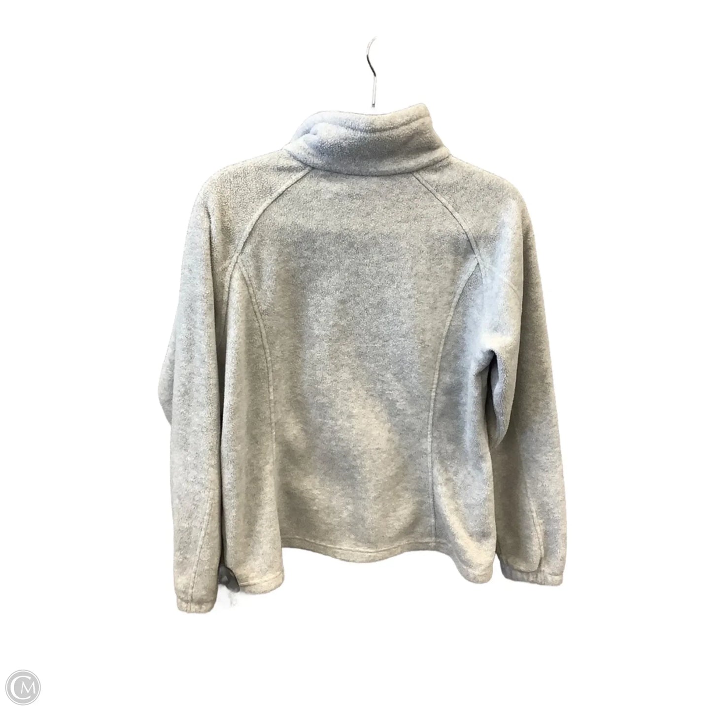 Jacket Fleece By Columbia In Grey, Size: L