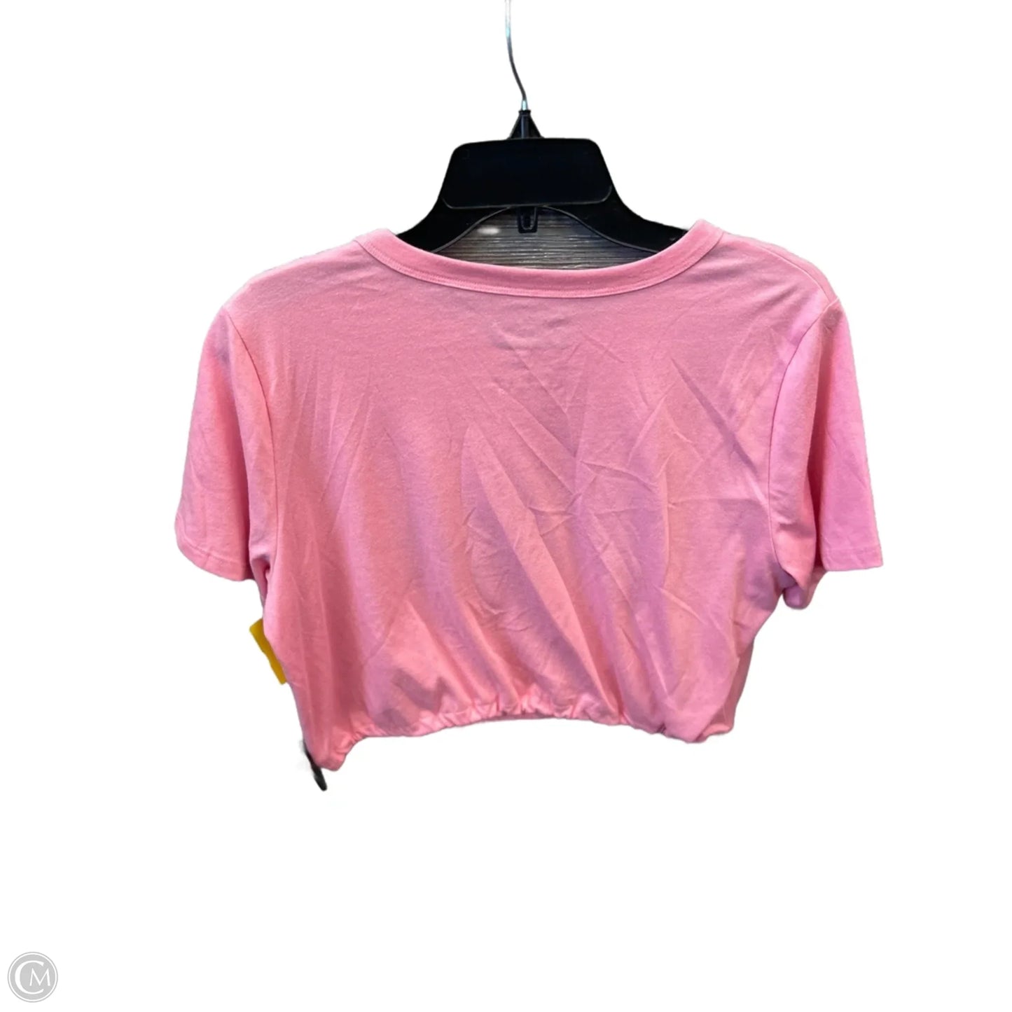 Top Short Sleeve By Clothes Mentor In Pink, Size: L
