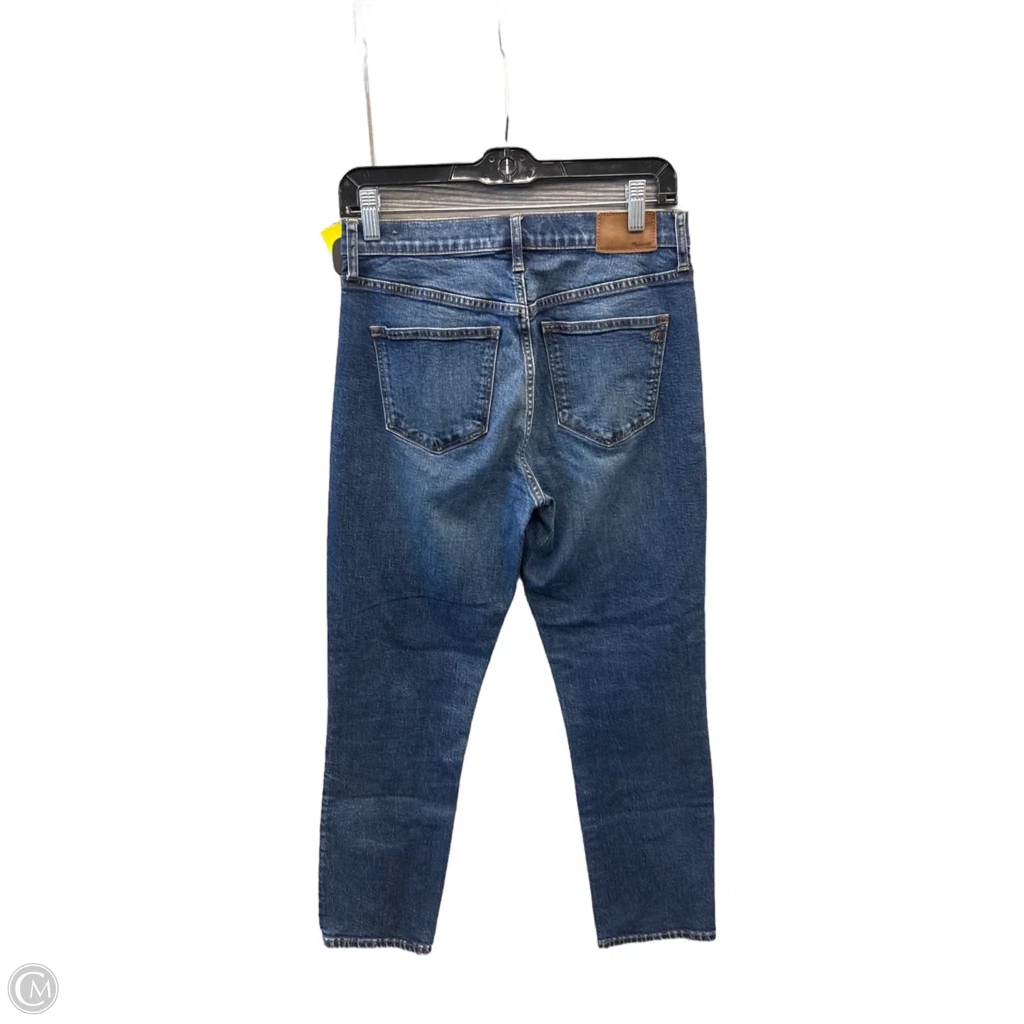 Jeans Straight By Madewell In Blue Denim, Size: 4