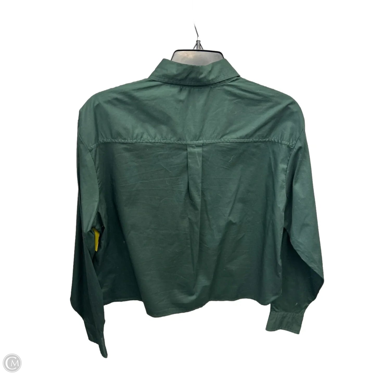 Top Long Sleeve By Old Navy In Green, Size: M
