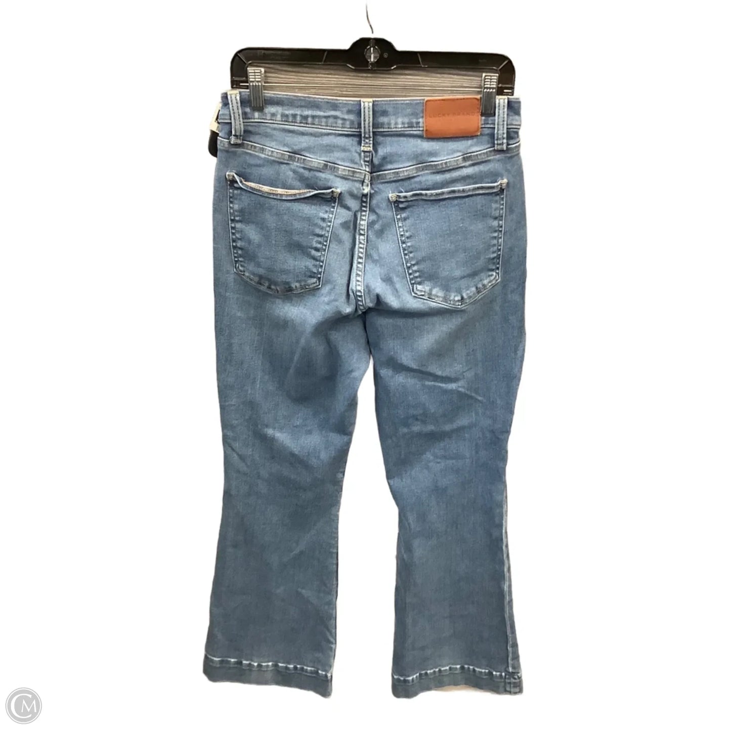 Jeans Boot Cut By Lucky Brand In Blue Denim, Size: 12