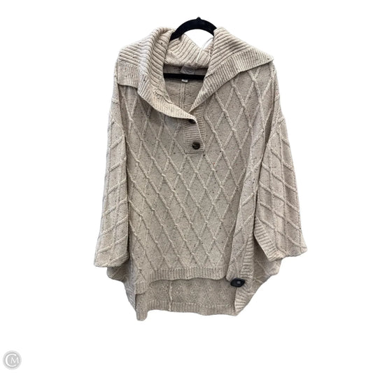 Poncho By St Johns Bay In Tan, Size: 2x