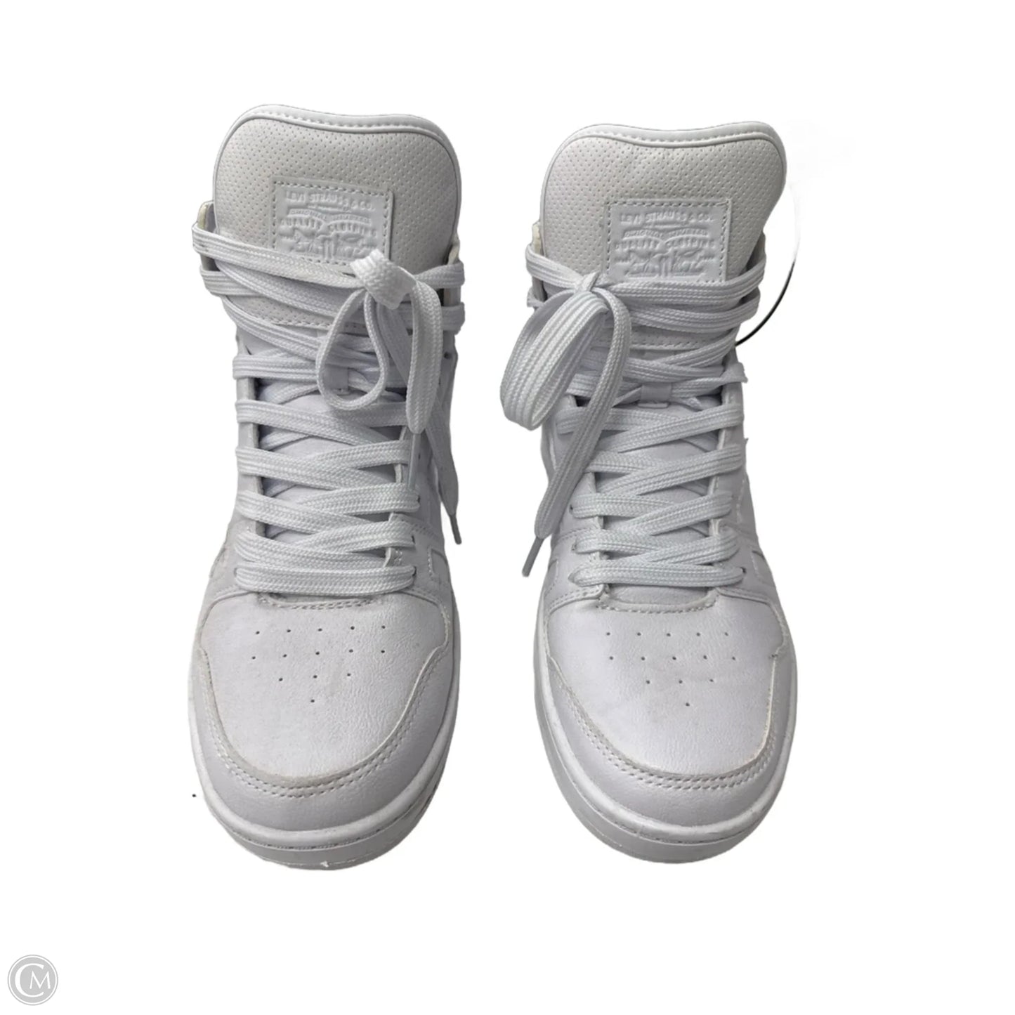 Shoes Sneakers By Levis In White, Size: 8