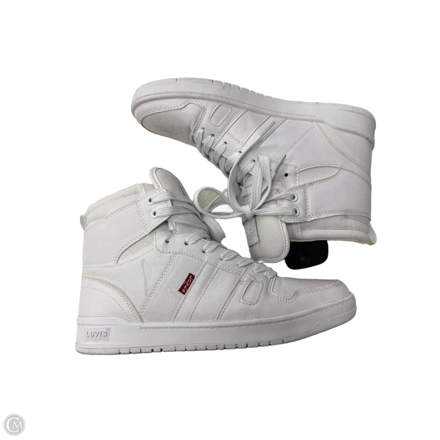 Shoes Sneakers By Levis In White, Size: 8