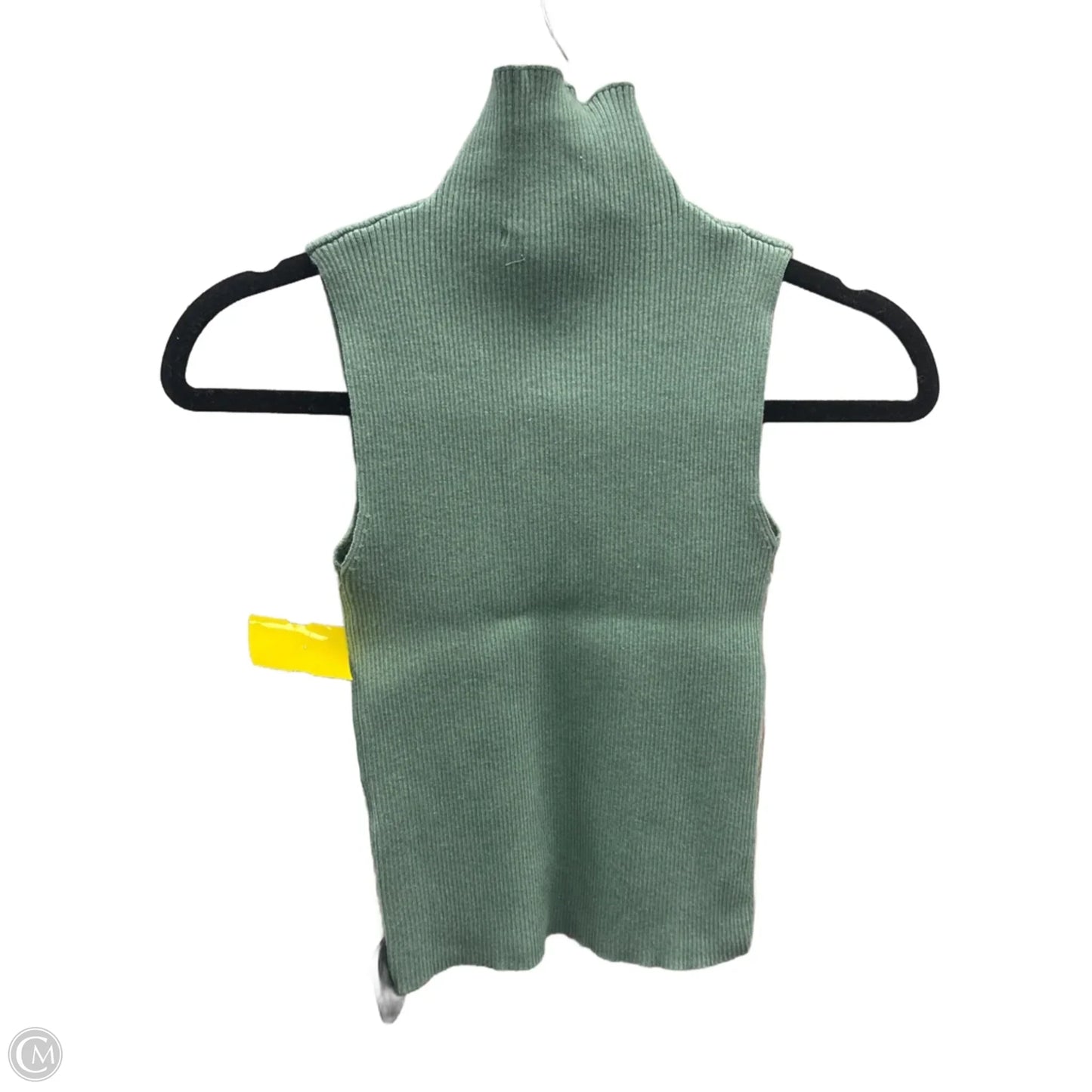Top Sleeveless By Clothes Mentor In Green, Size: S