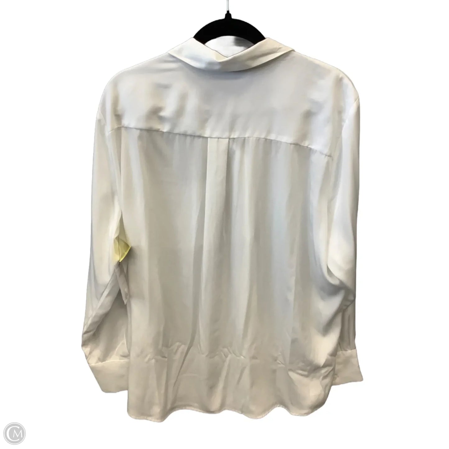 Top Long Sleeve By Nine West Apparel In White, Size: Xxl