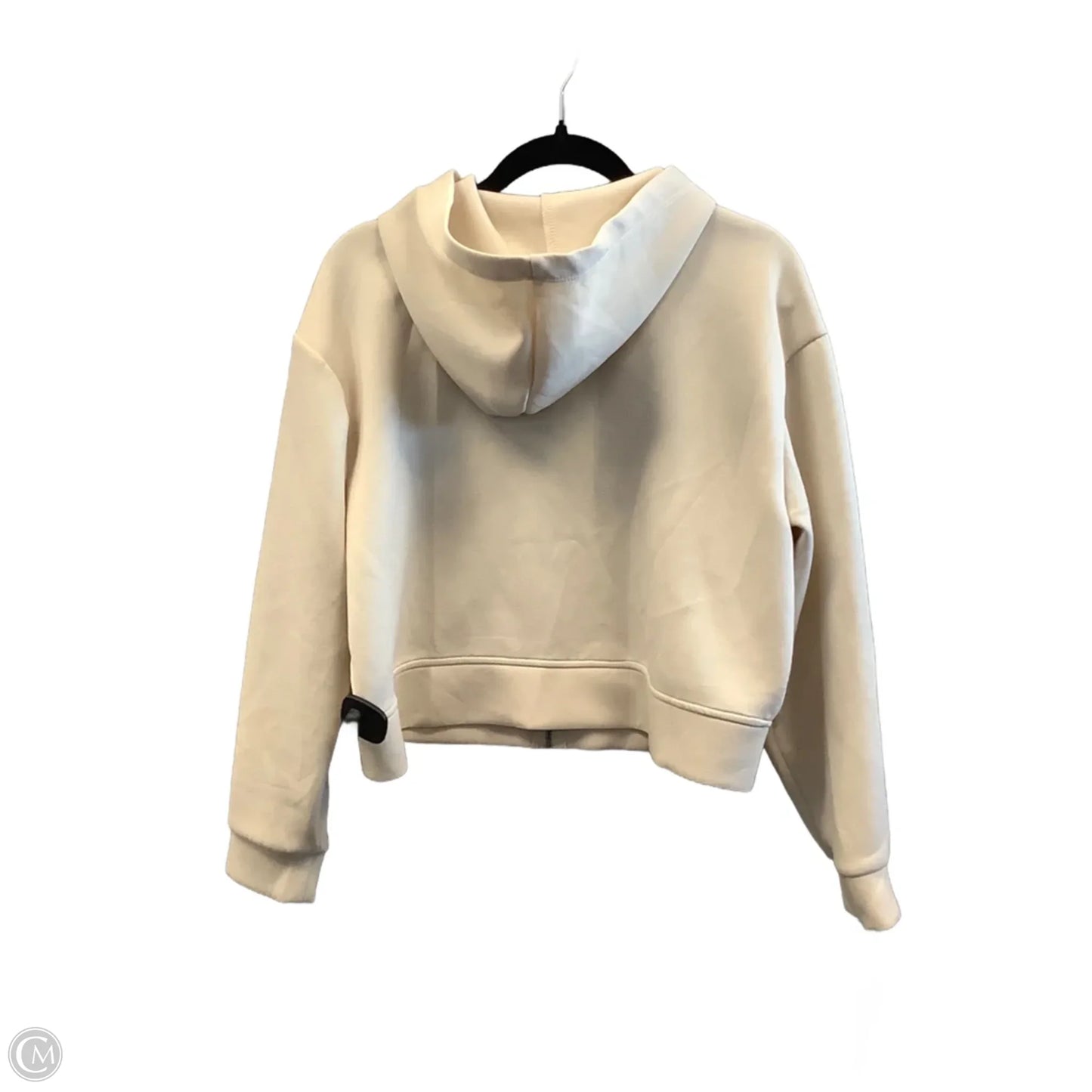 Sweatshirt Hoodie By A New Day In Cream, Size: L
