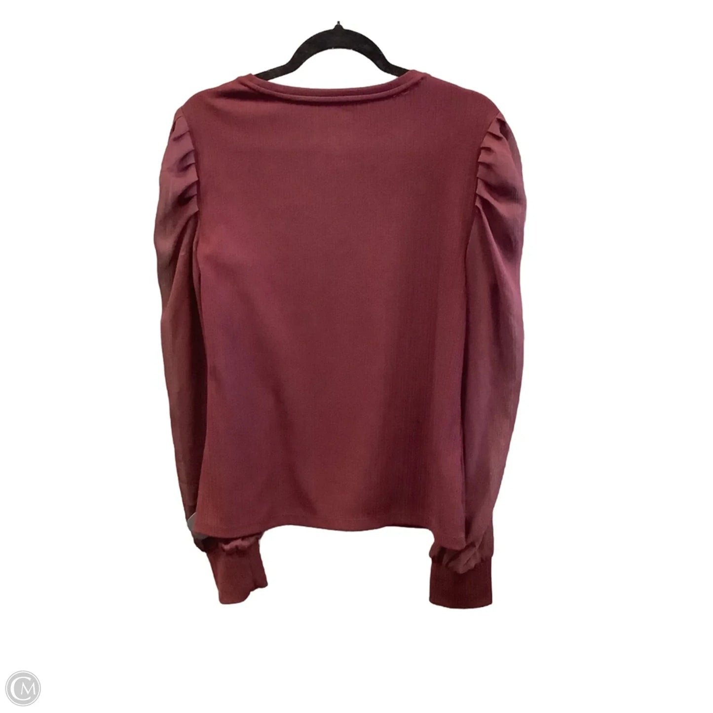 Top Long Sleeve By Nine West Apparel In Red, Size: L