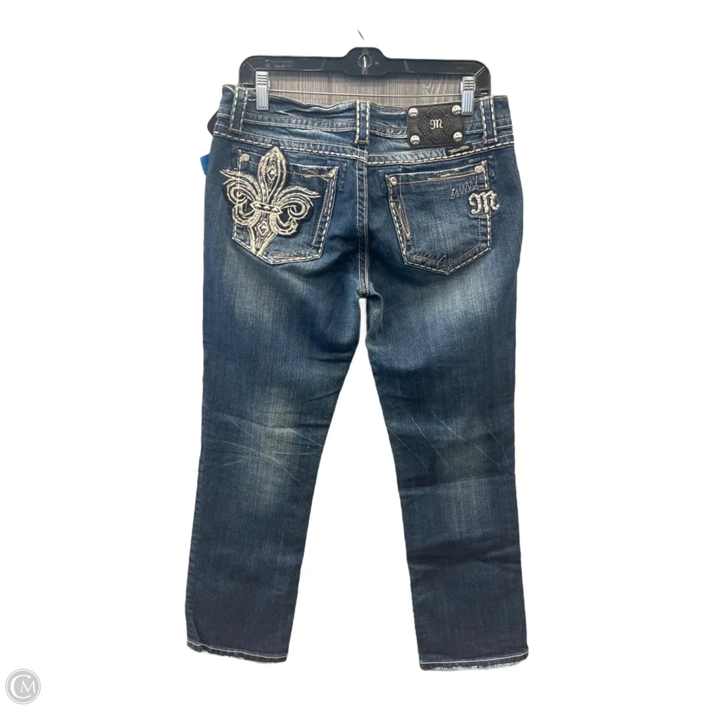 Capris By Miss Me In Blue Denim, Size: 8