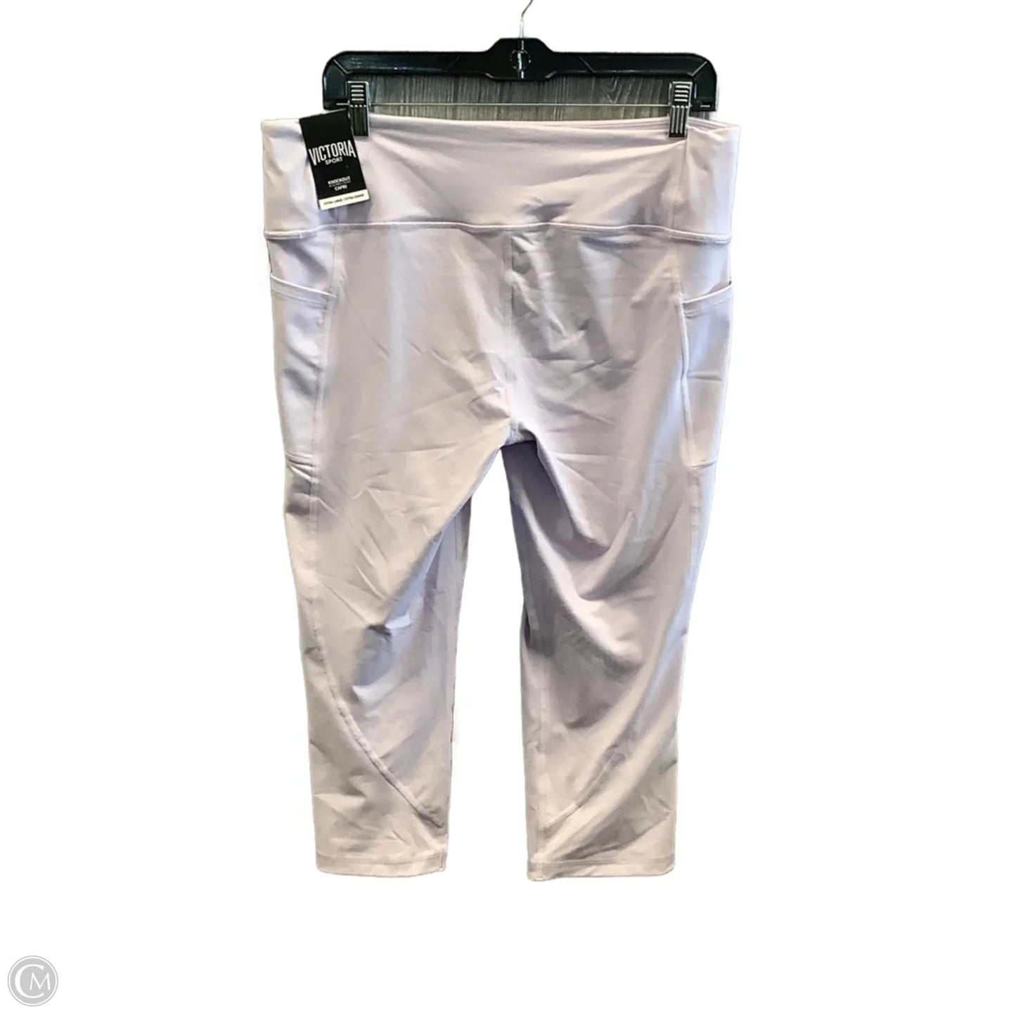 Athletic Capris By Victorias Secret In Purple, Size: Xl