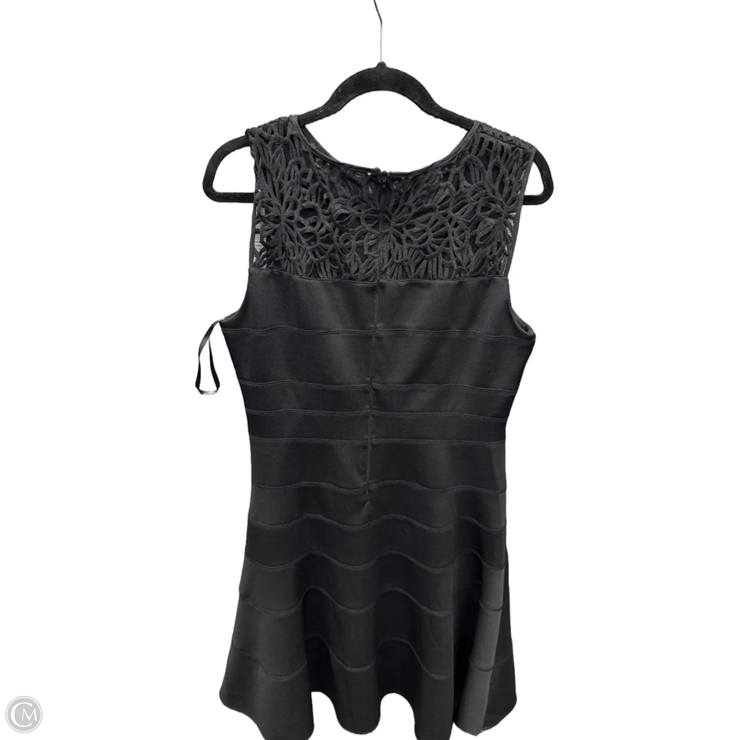 Dress Party Midi By White House Black Market In Black, Size: M