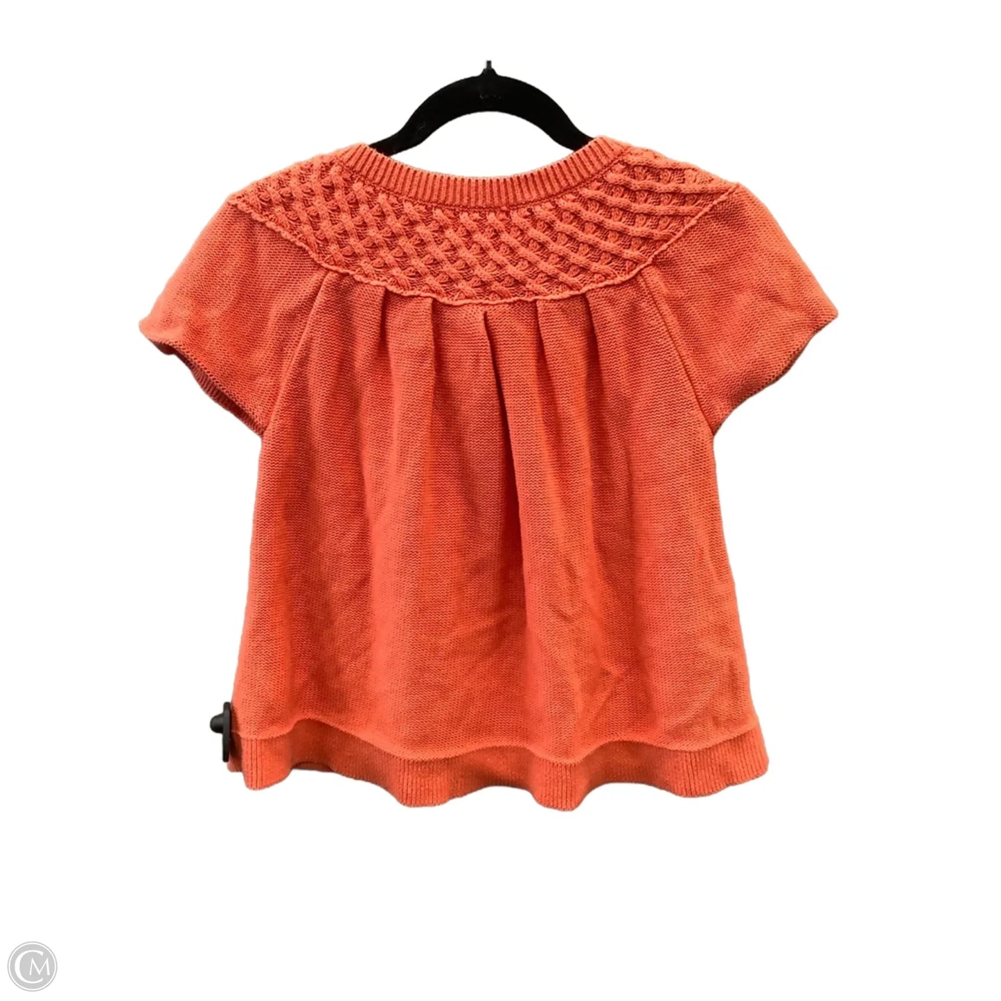 Sweater Cardigan By Jones New York In Orange, Size: M