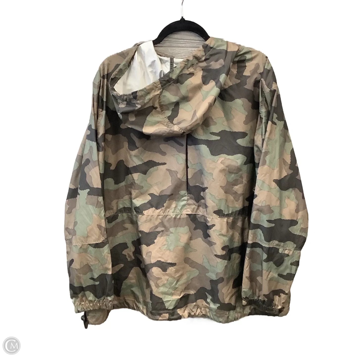 Jacket Windbreaker By Columbia In Camouflage Print, Size: 3x