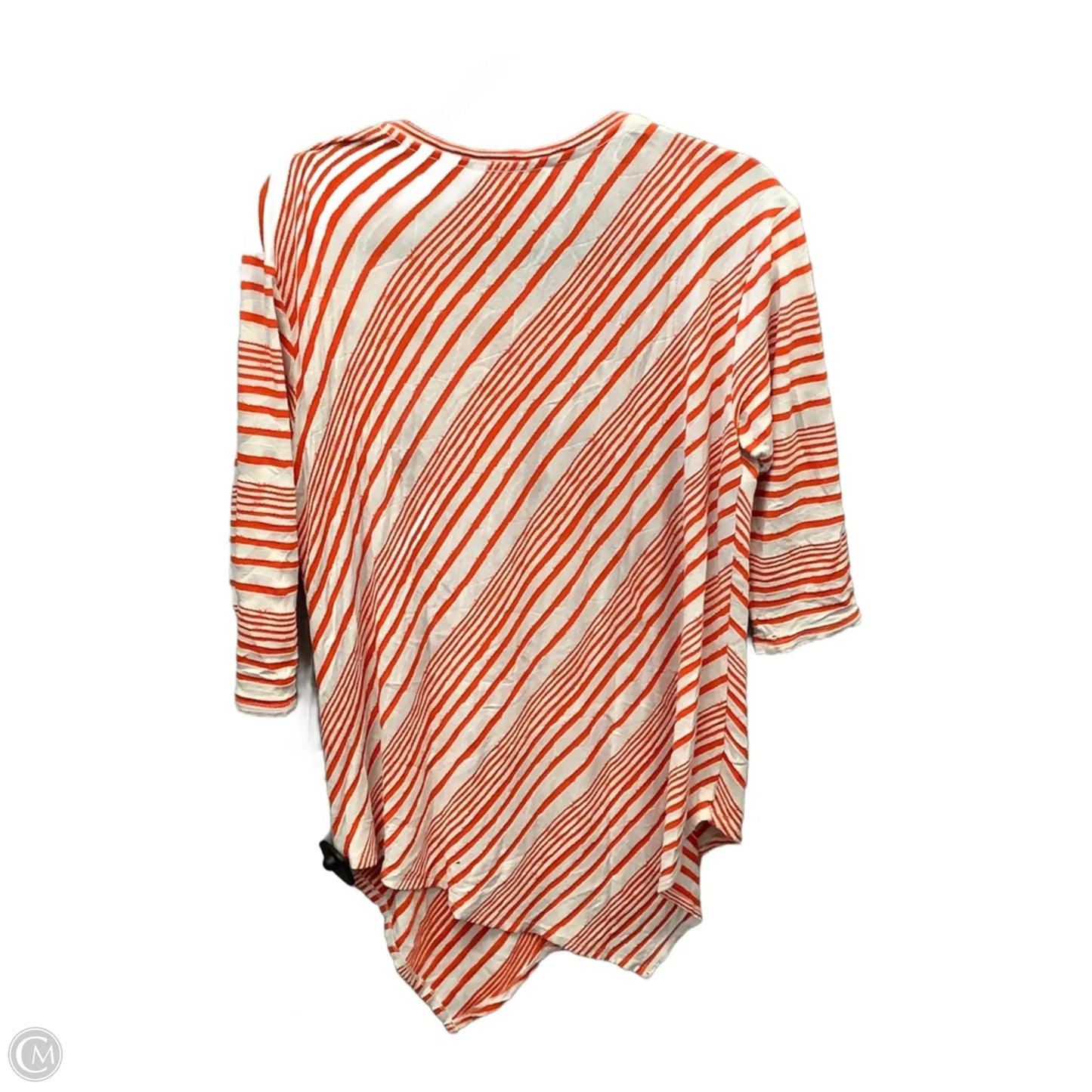Top Long Sleeve By Two By Vince Camuto In Striped Pattern, Size: M