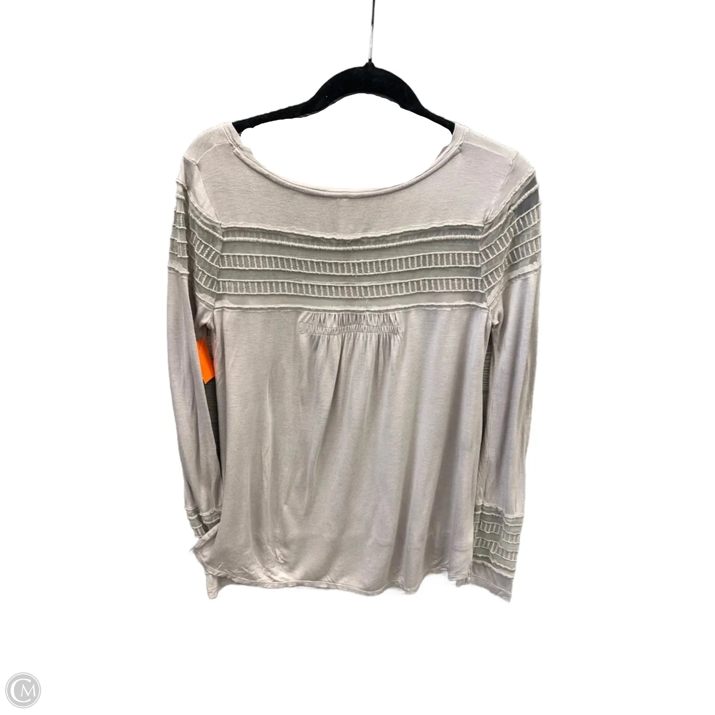 Top Long Sleeve By Free People In Grey, Size: S