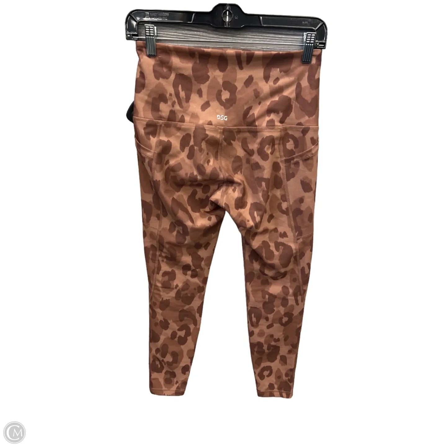 Athletic Leggings By Dsg Outerwear In Brown, Size: S