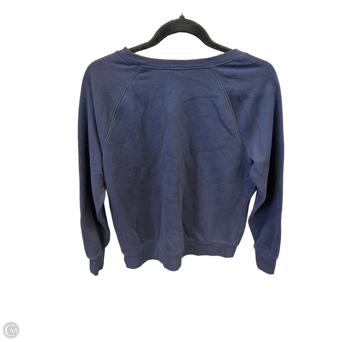 Athletic Sweatshirt Crewneck By Athletic Works In Navy, Size: S