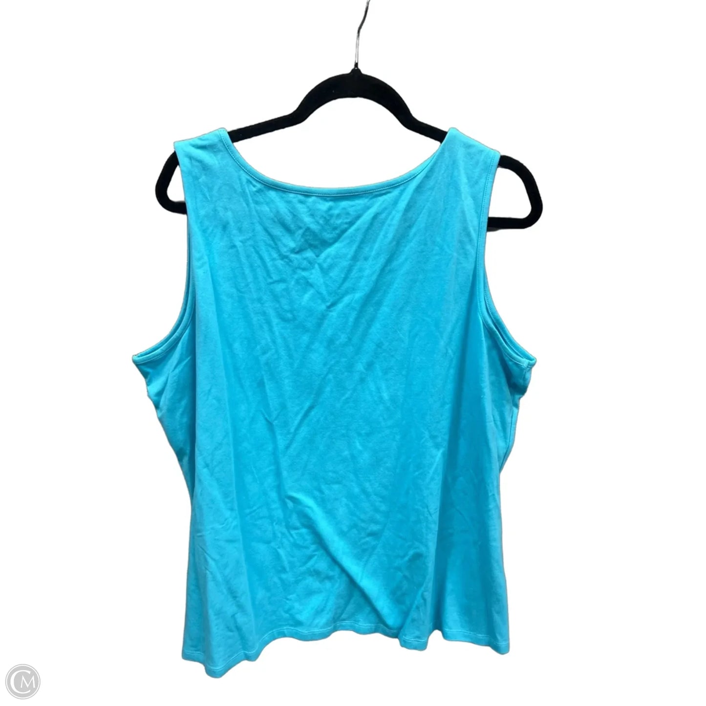 Tank Top By D&co. In Blue, Size: 2x