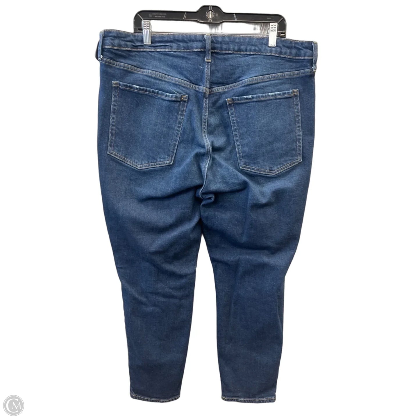 Jeans Straight By Old Navy In Blue Denim, Size: 18