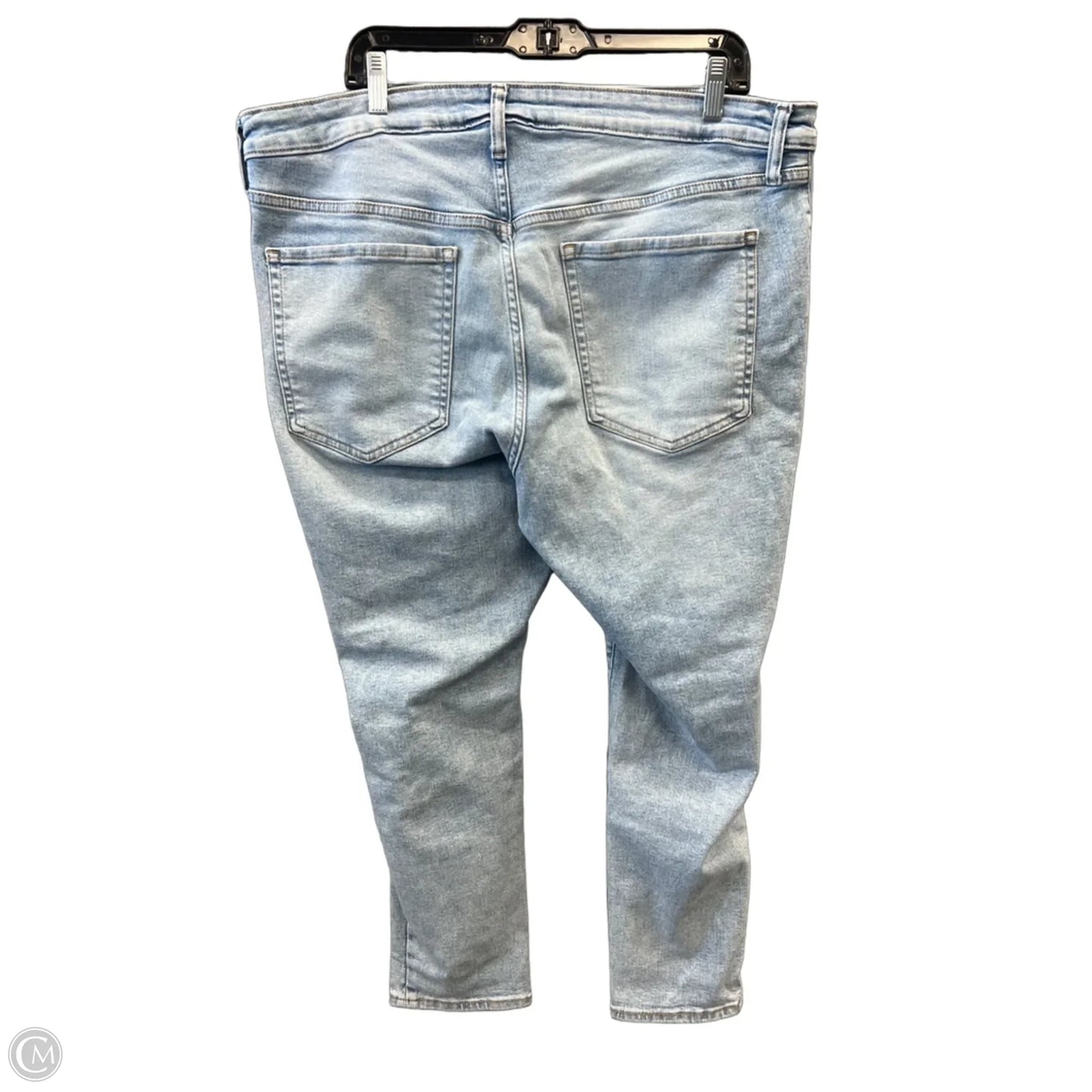 Jeans Straight By Old Navy In Blue Denim, Size: 18