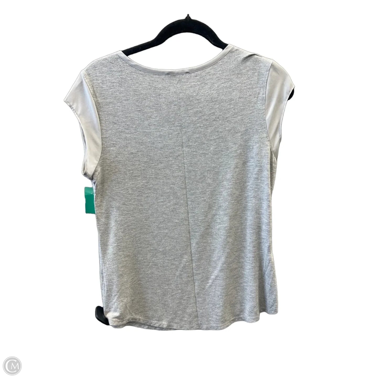 Top Short Sleeve By Premise Studio In Grey, Size: S
