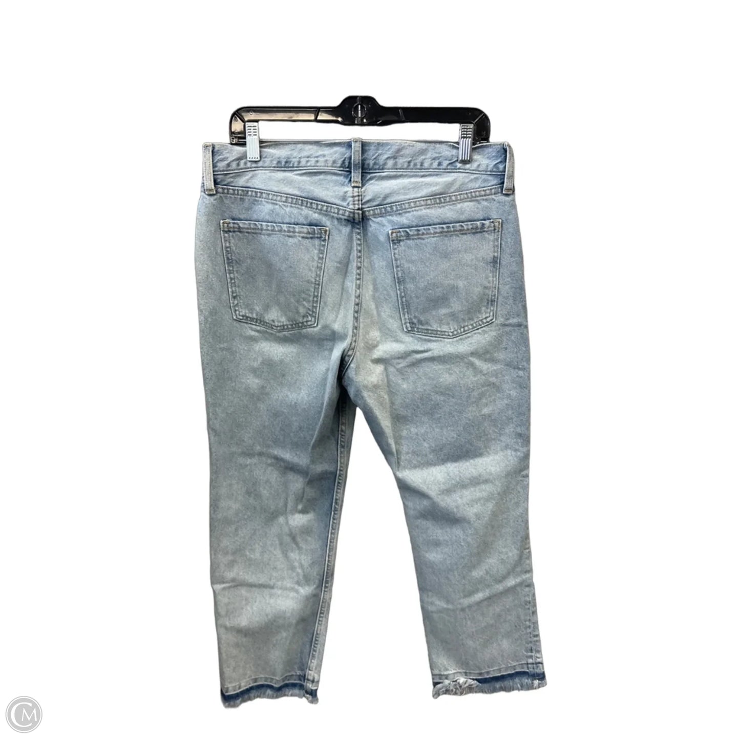 Jeans Straight By Old Navy In Blue Denim, Size: 10